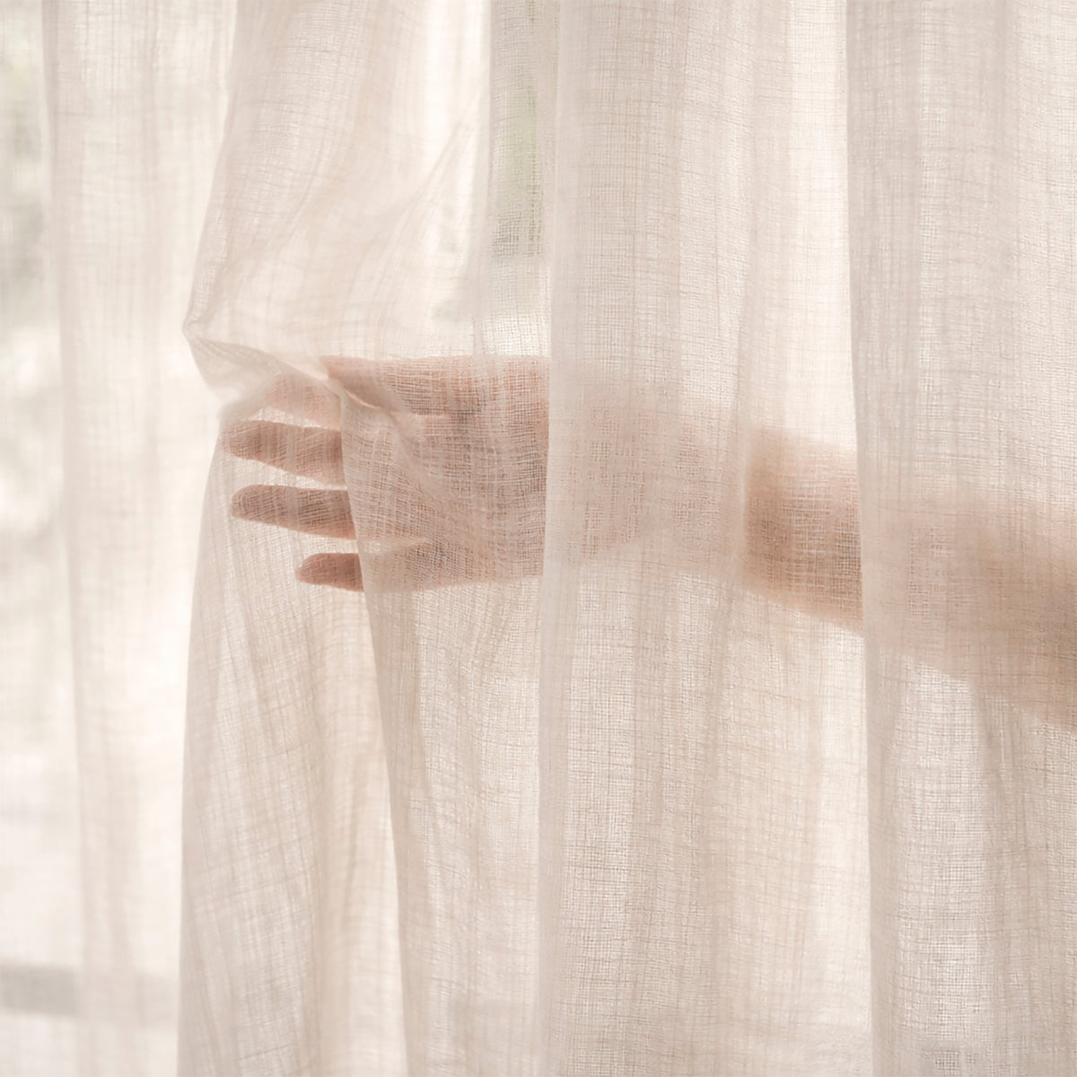Cortinas Viena Argolla Beige LARGA