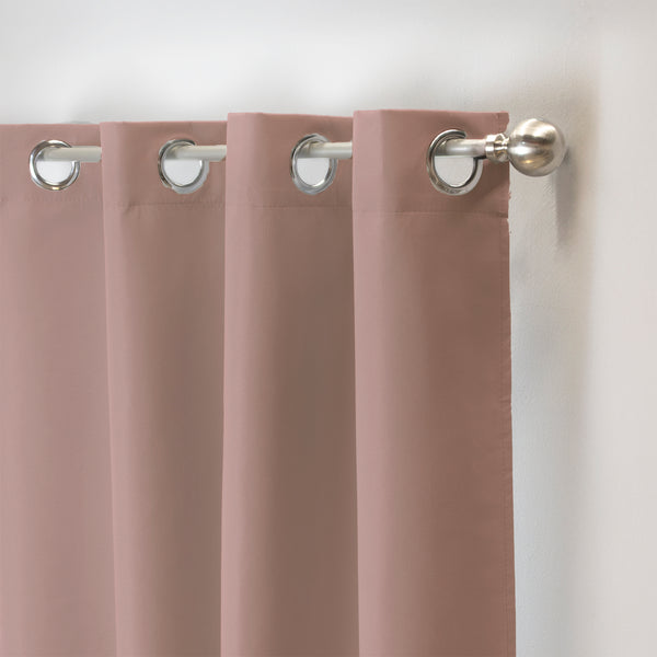 Cortinas Catania Rosa LARGA
