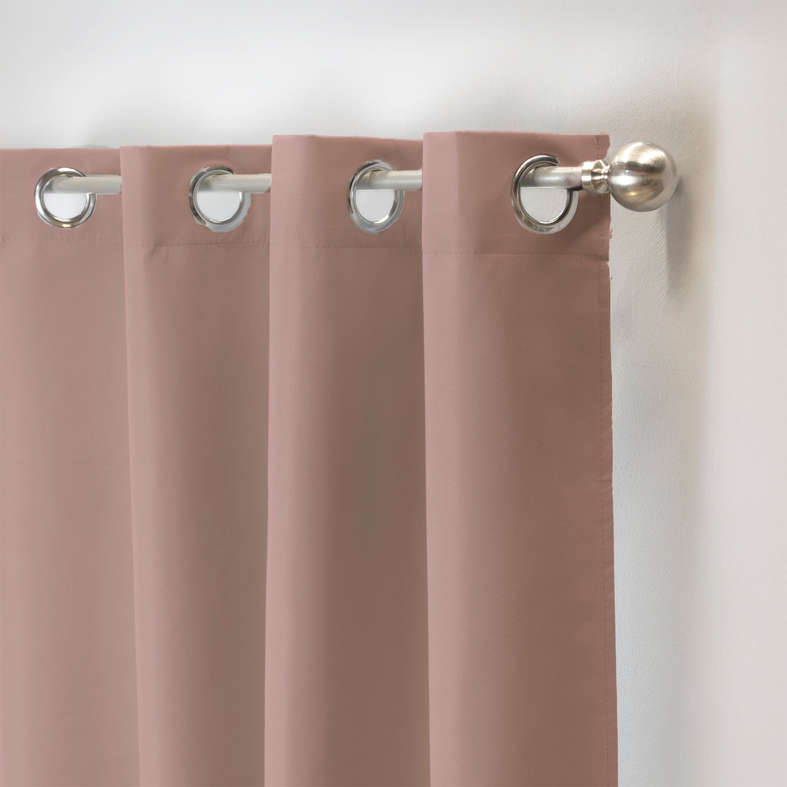 Cortinas Catania Rosa LARGA