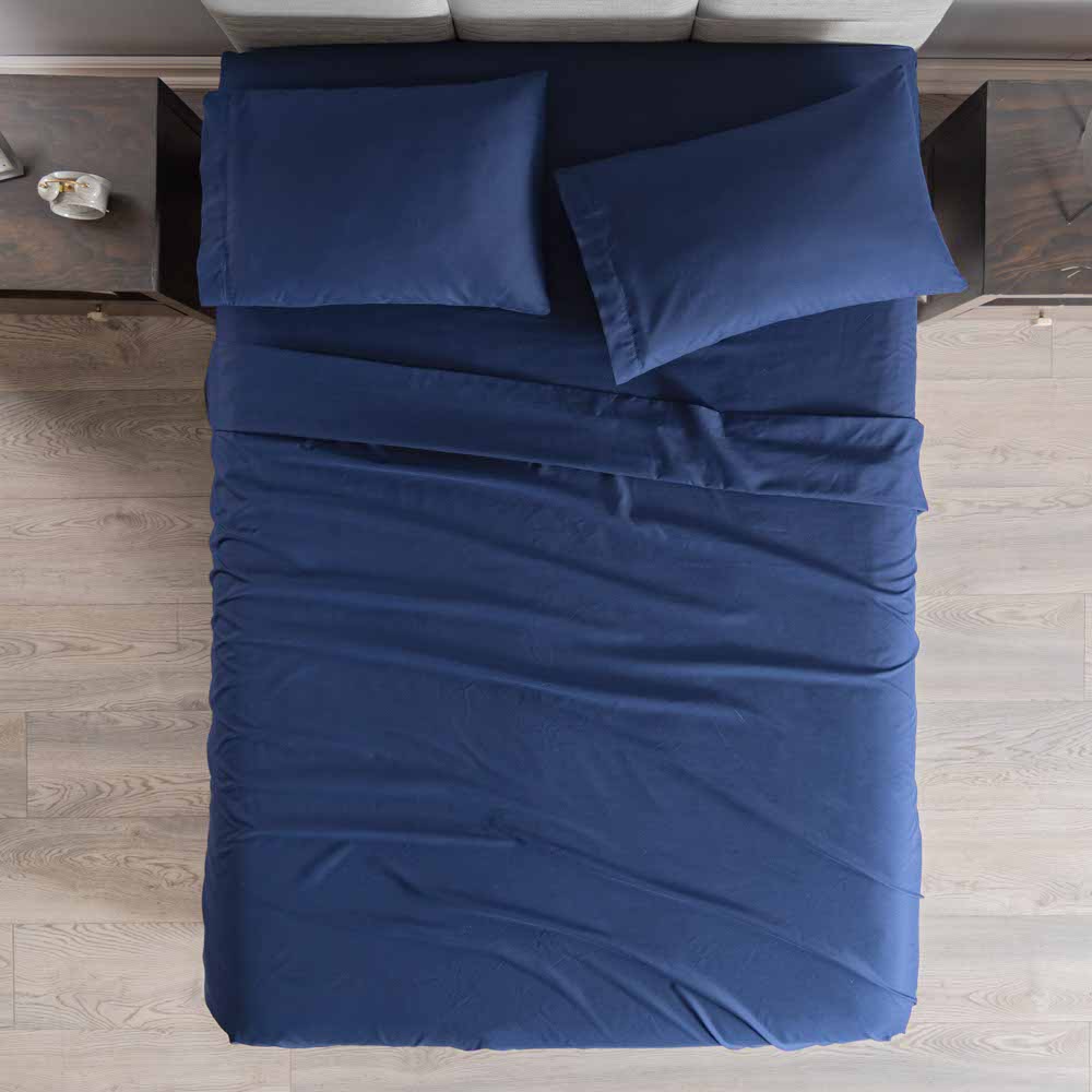 Viasoft Navy Sheets