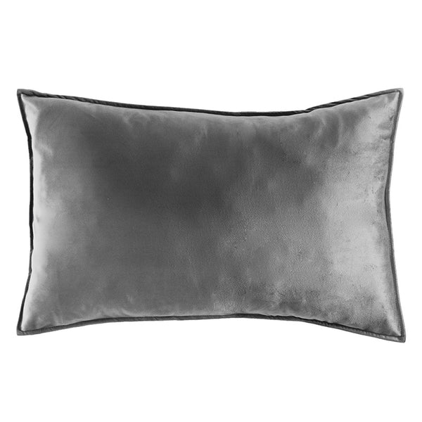 Vianney Funda De Almohada Velvet Gris Vianney USA