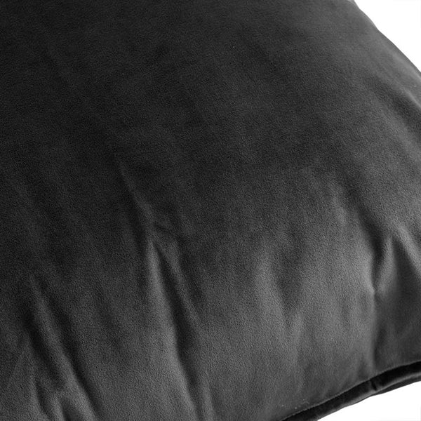 Funda De Cojín Velvet Negro