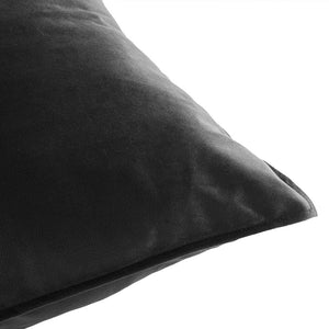 Funda De Cojín Velvet Negro