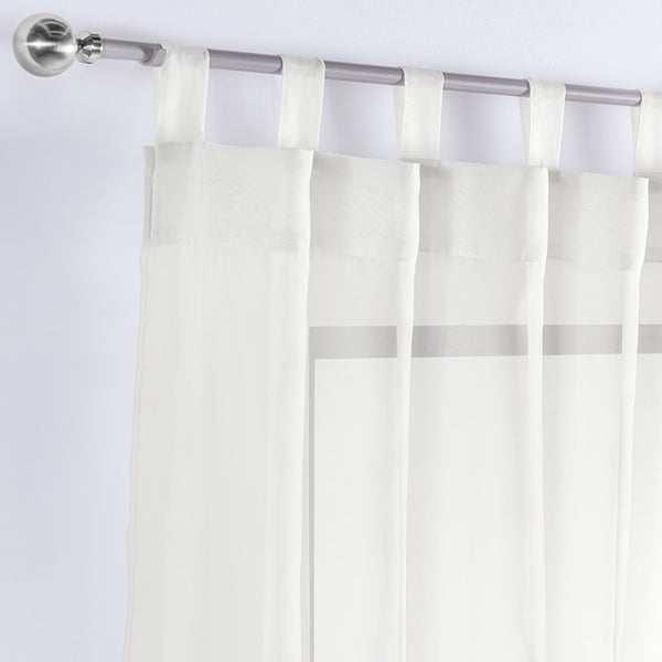 Cortinas Translúcidas Tergal Beige