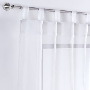 Cortinas Translúcidas Tergal Blanco
