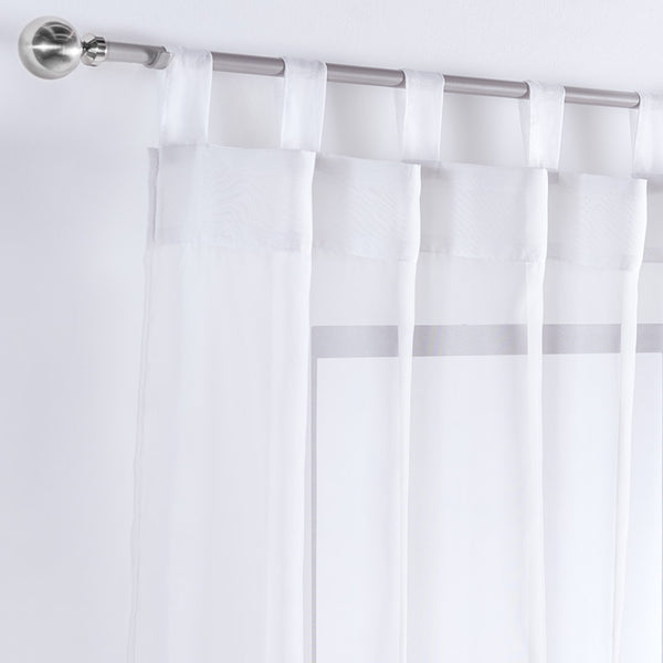 Cortinas Translúcidas Tergal Blanco