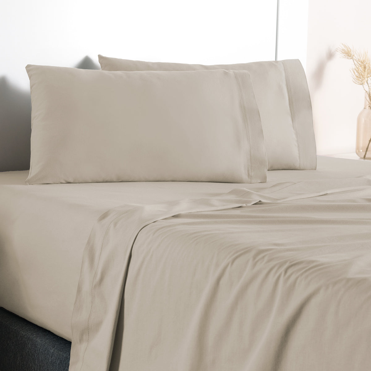 Sábanas Cabos Greige KS