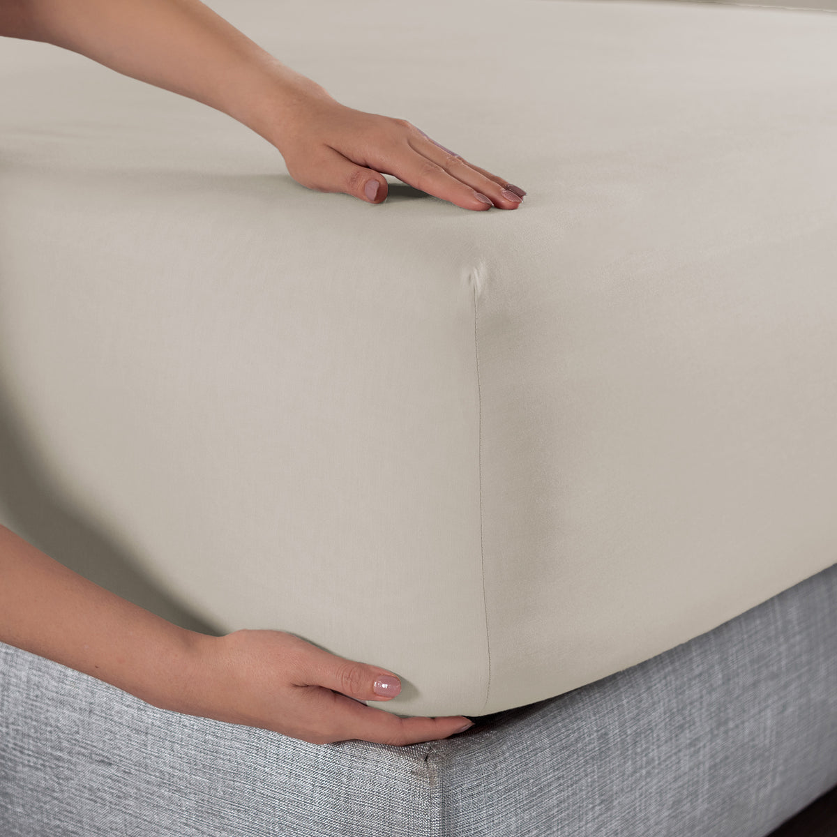 Sábanas Cabos Greige KS