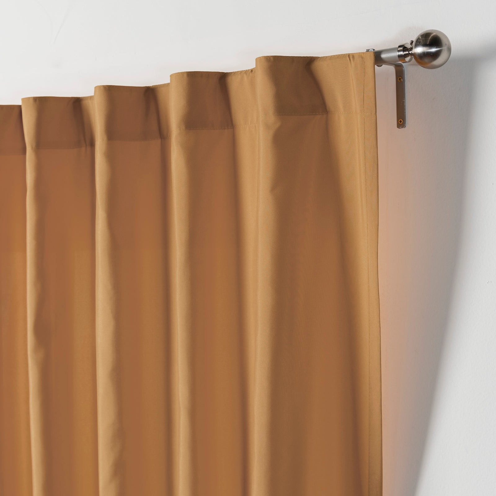 Cortinas Viasoft Ocre LARGA