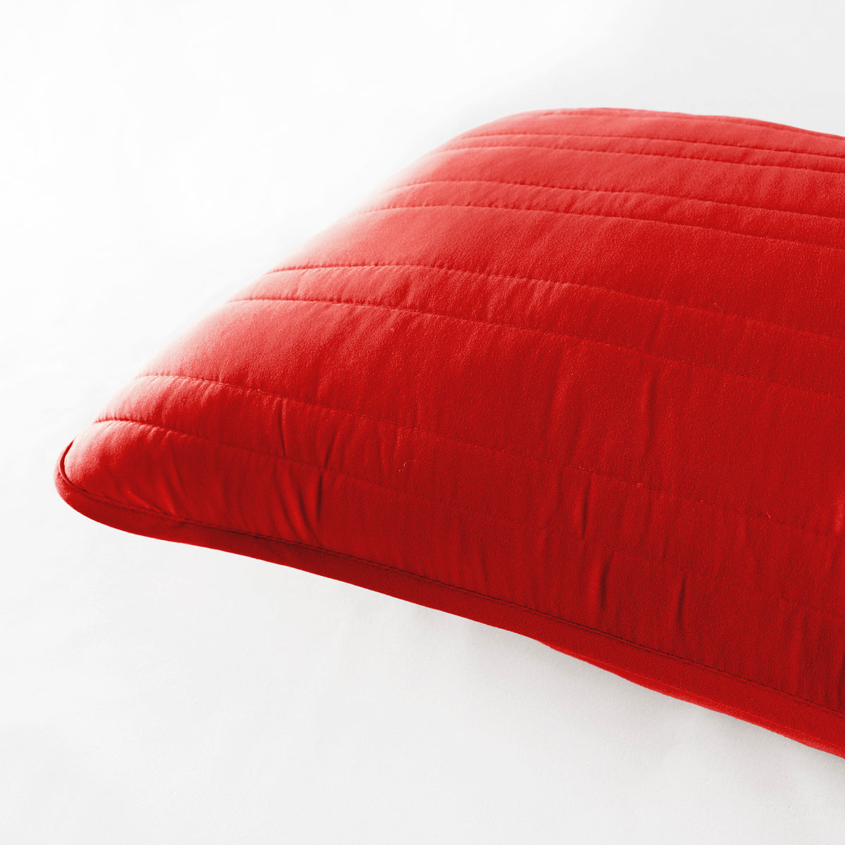 Funda De Almohada Basic Rojo KING SIZE