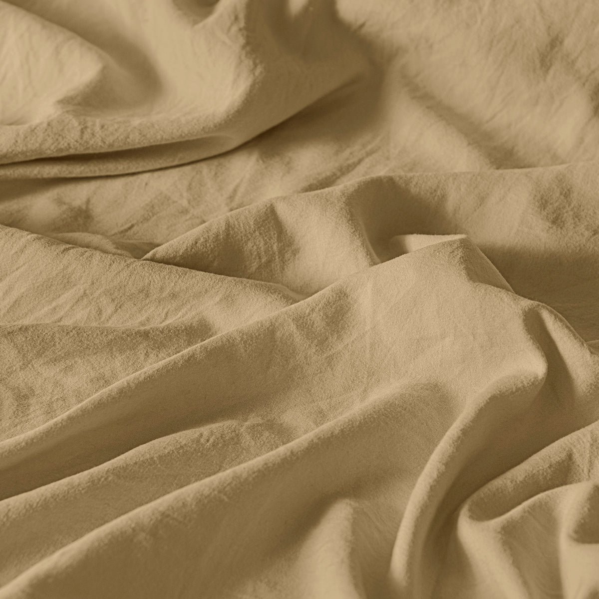 Viasoft Washed Kaki Sheets