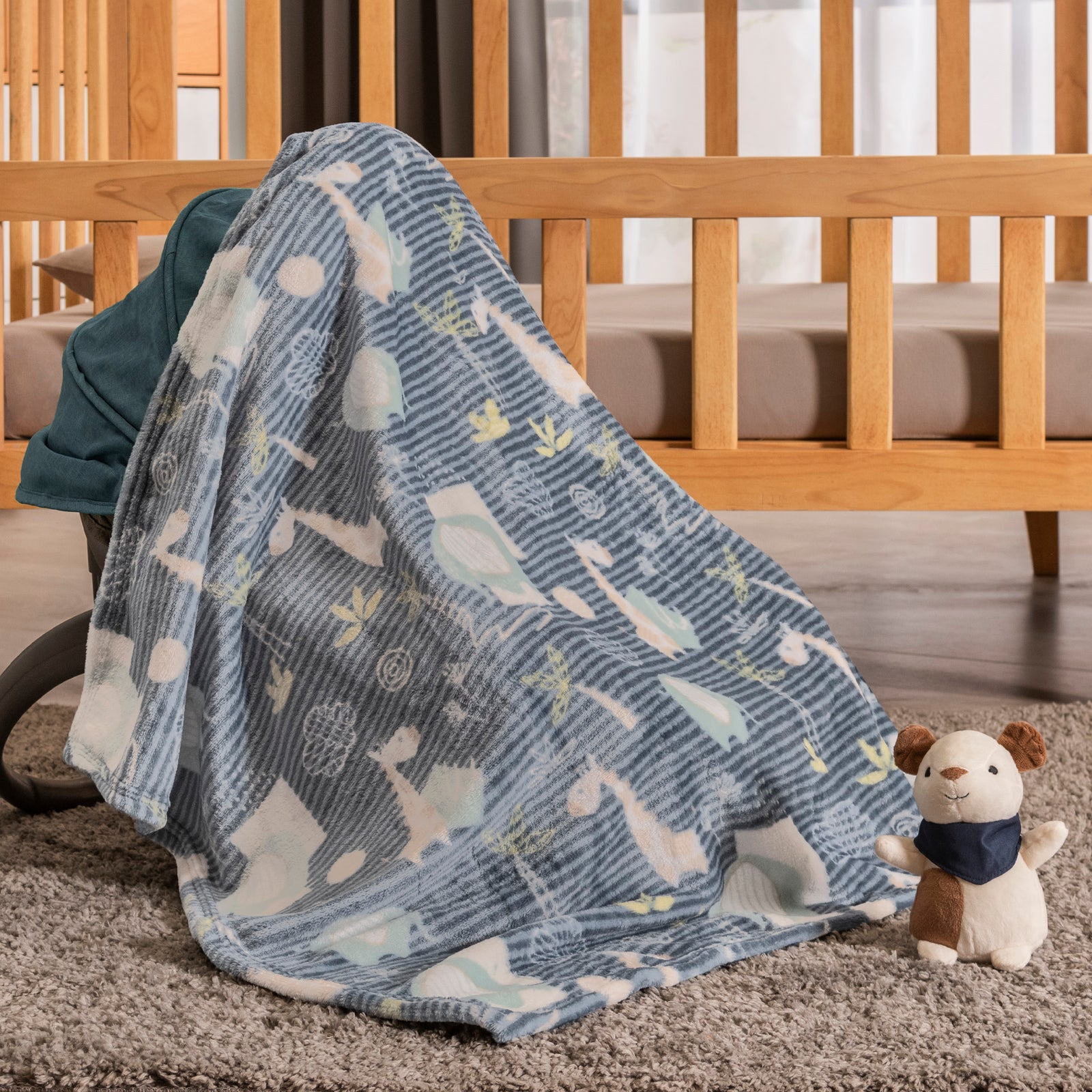 Baby Lightweight Jungle Blanket