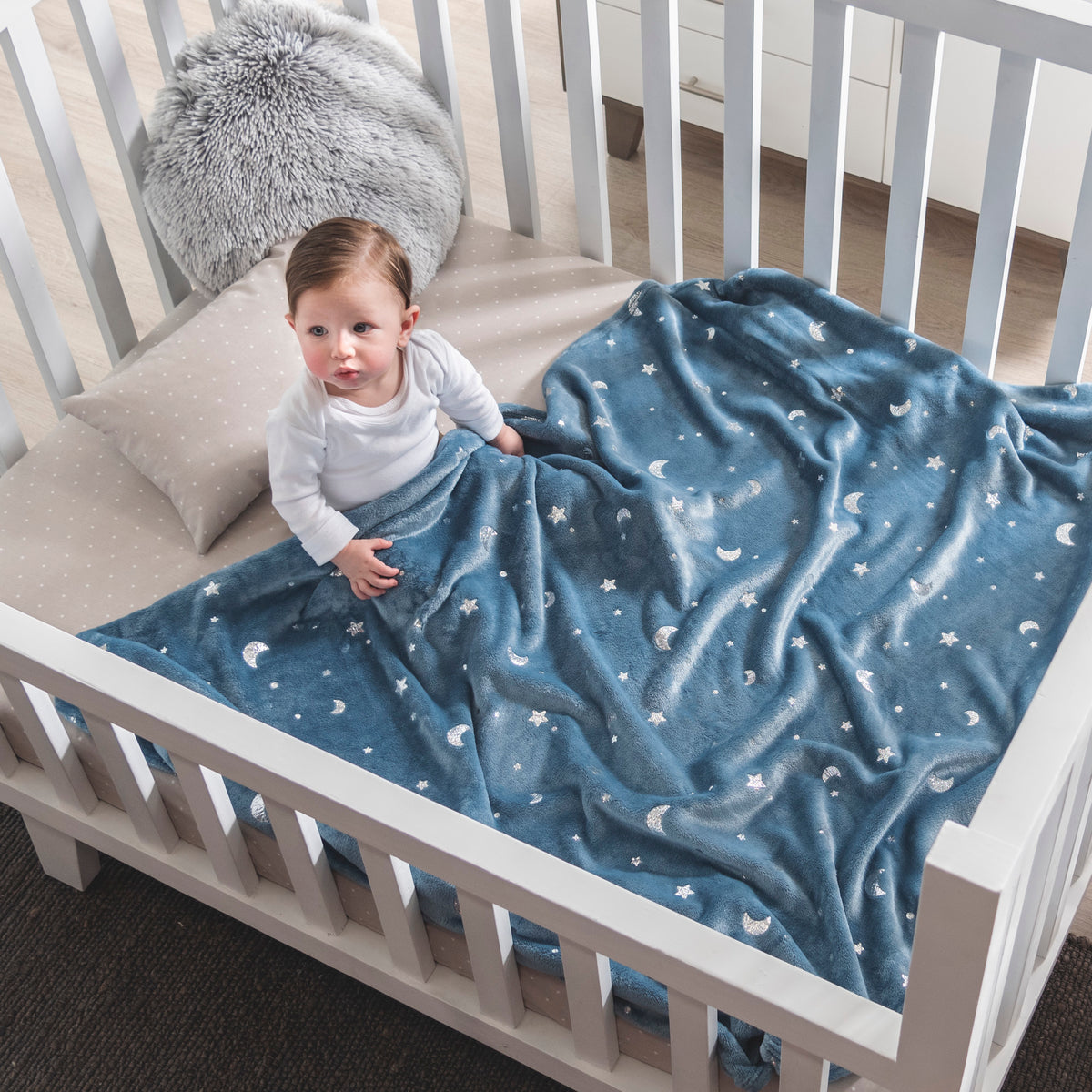 Sky Light Baby Blanket
