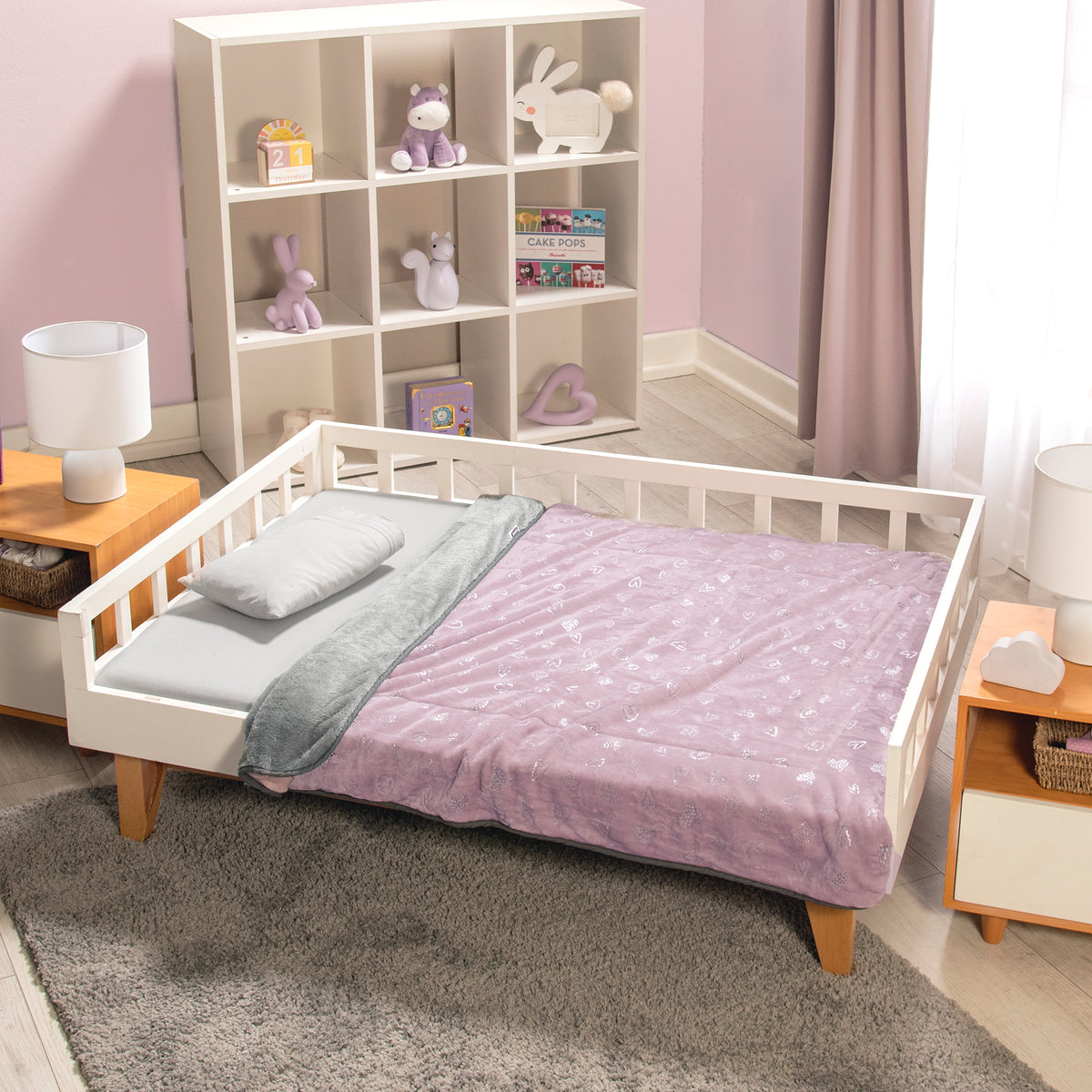 Cobertor Baby Siberia Corazones CUNA