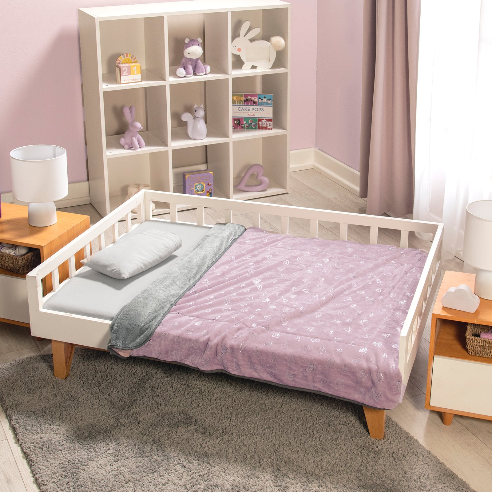 Cobertor Baby Siberia Corazones CUNA