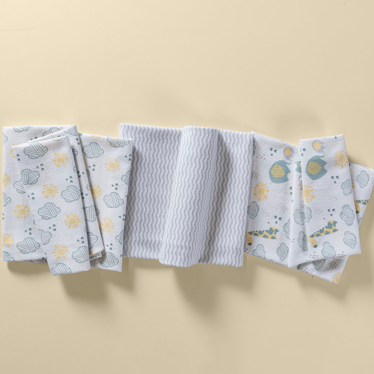 Sabanitas Franela Animalitos UNITALLA