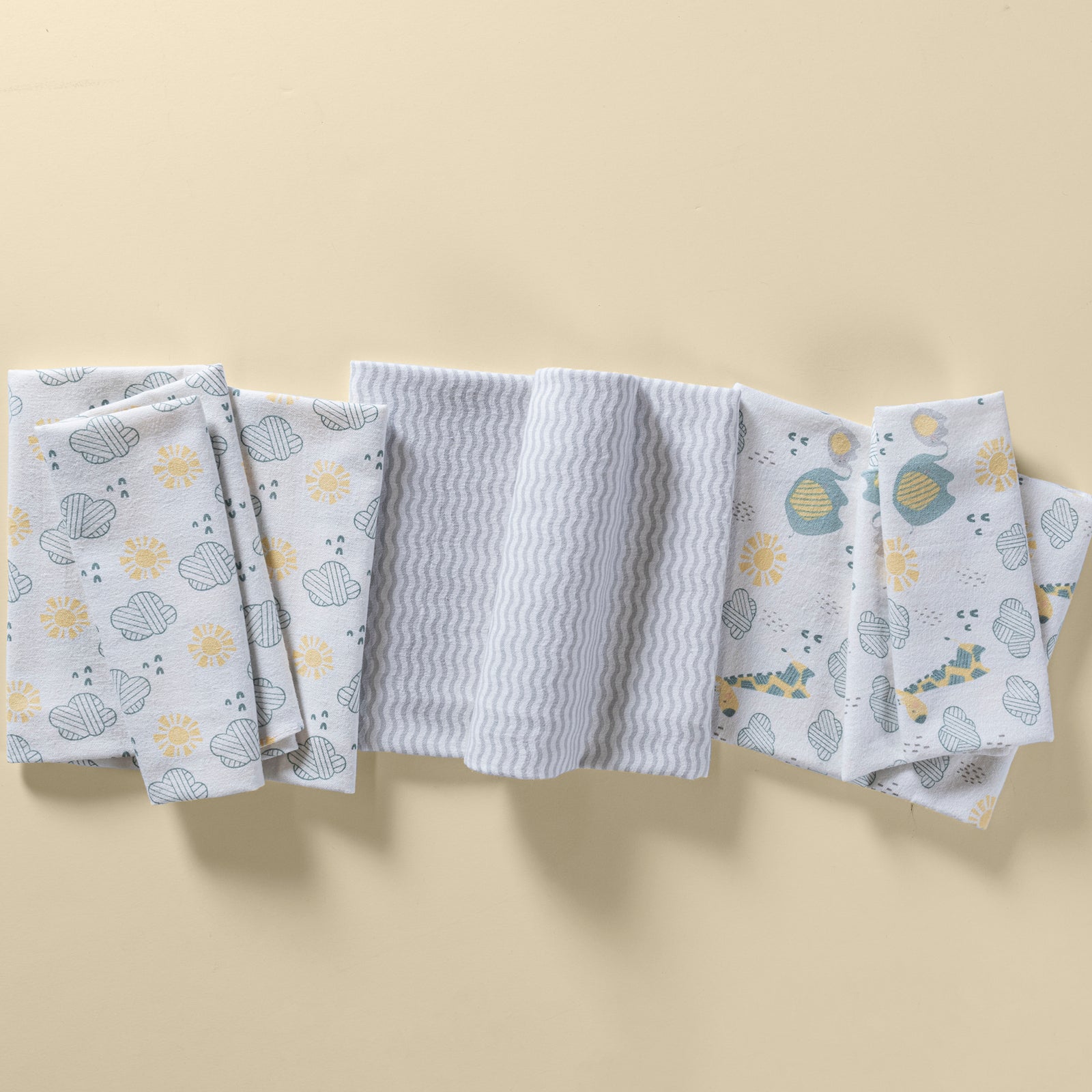 Sabanitas Franela Animalitos UNITALLA